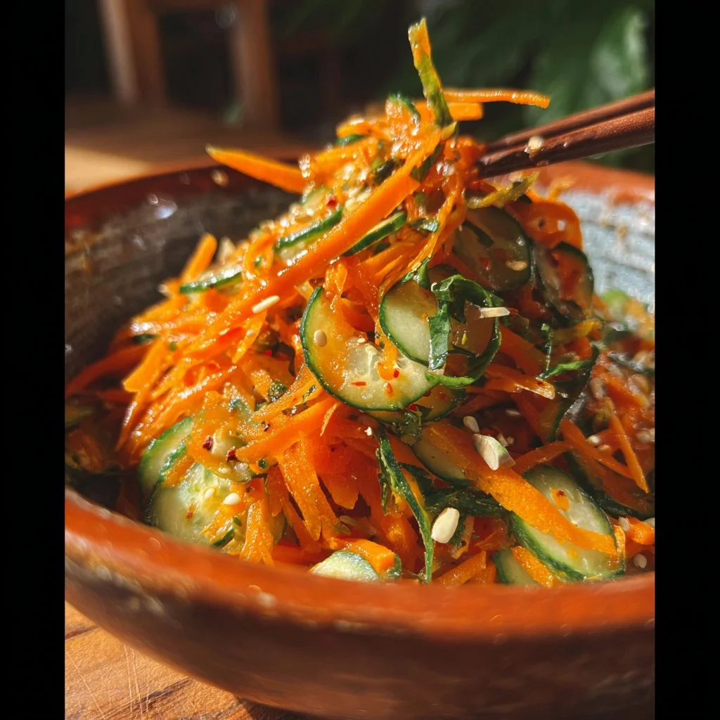 Cucumber Carrot Salad