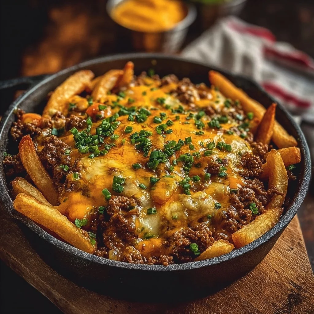 Cheeseburger French Fry Casserole