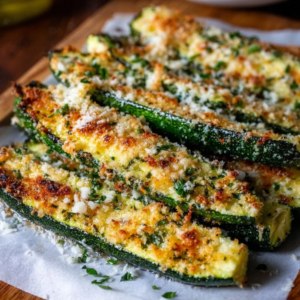 Baked Parmesan Zucchini