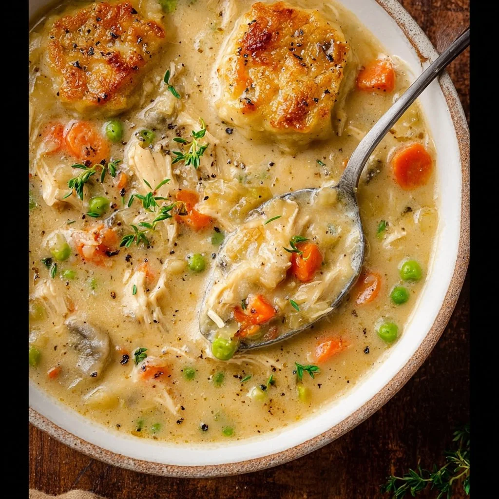 Chicken Pot Pie Soup Recipe