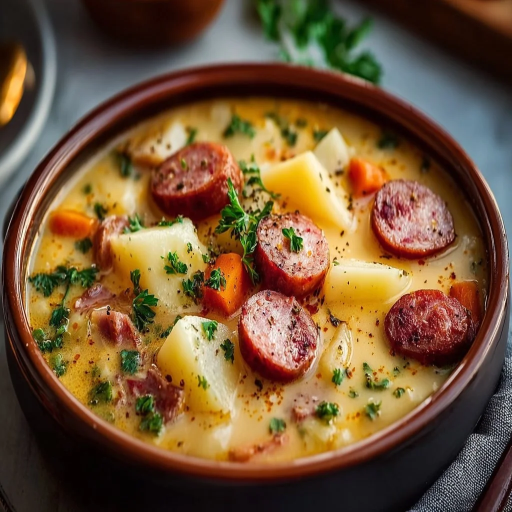 Kielbasa Potato Soup