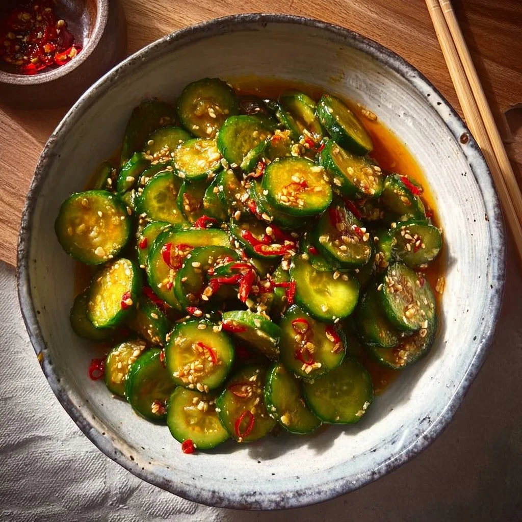 Easy Asian Cucumber Salad