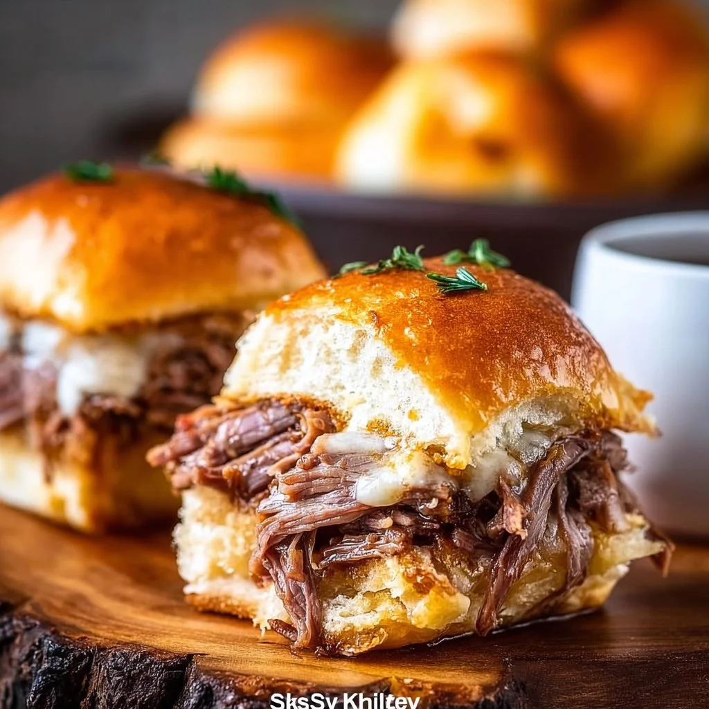 French Dip Sliders
