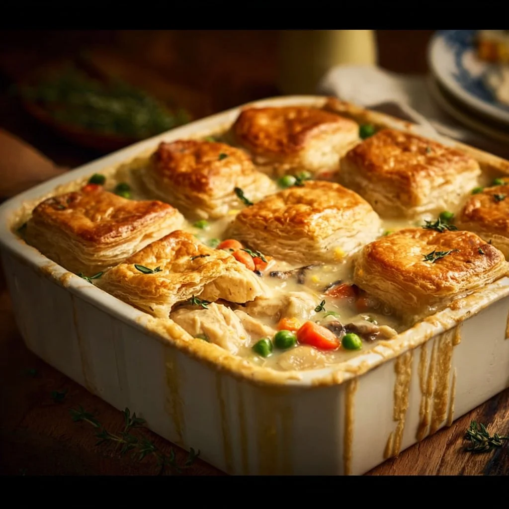 Easy Homemade Chicken Pot Pie Casserole