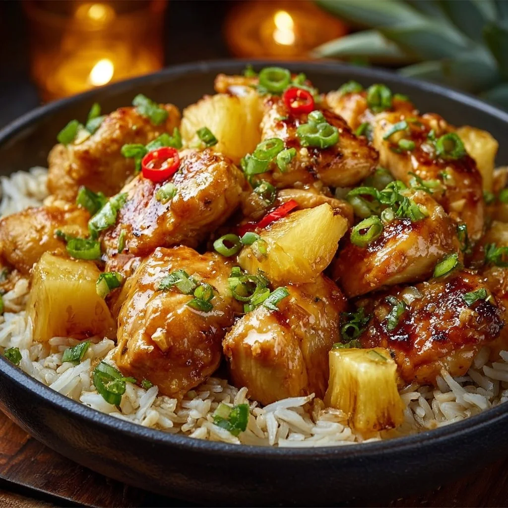 Pineapple Chicken and Rice