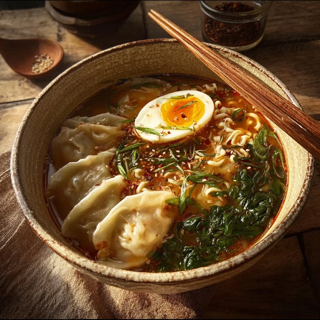 Dumpling Ramen Bowl