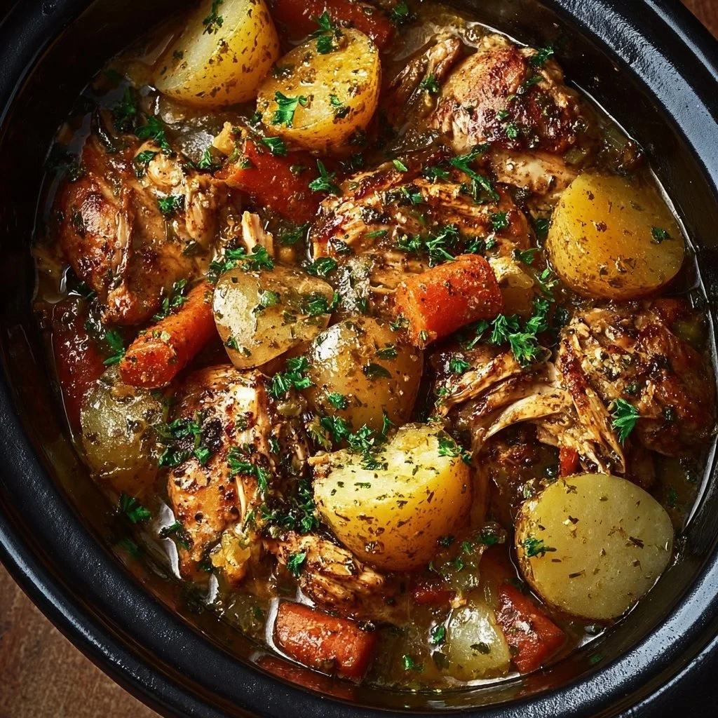 Garlic Butter Chicken Crockpot Recipe: 6-Hour Magic for Tender Bliss