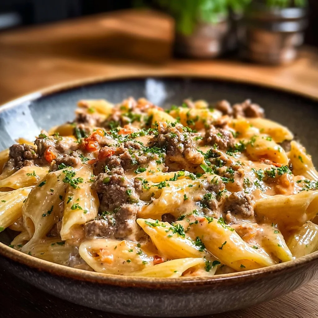 Creamy Beef Pasta