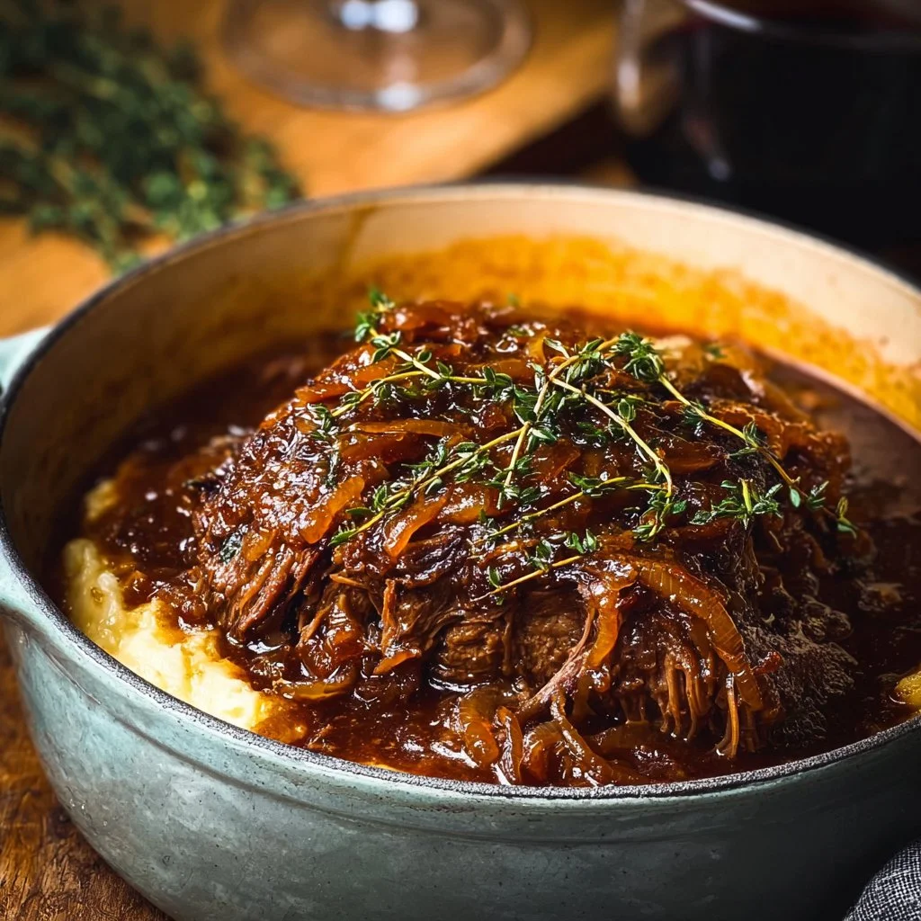 Juicy French Onion Pot Roast