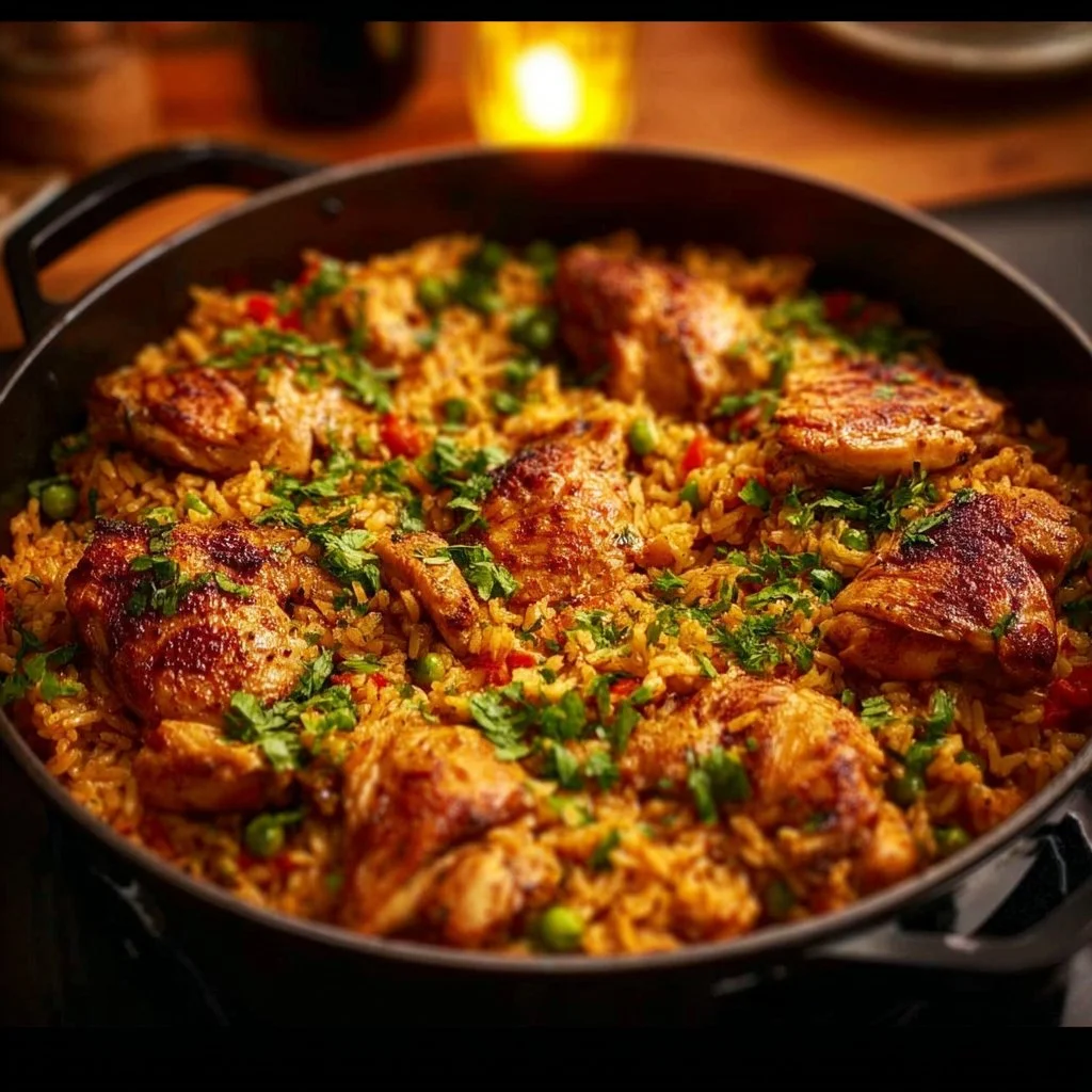Nando's Portuguese Chicken and Rice - One Pot Delightful Feast