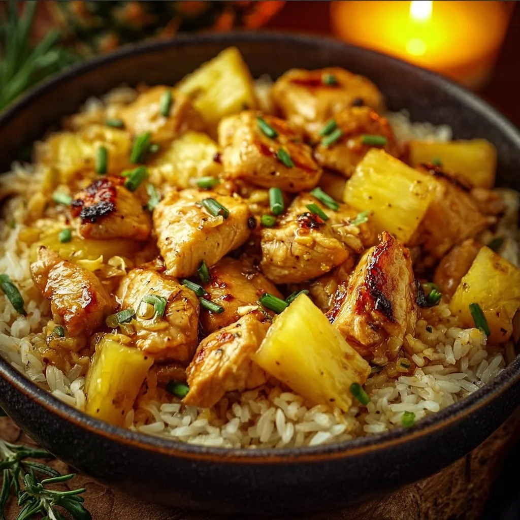Pineapple Chicken and Rice