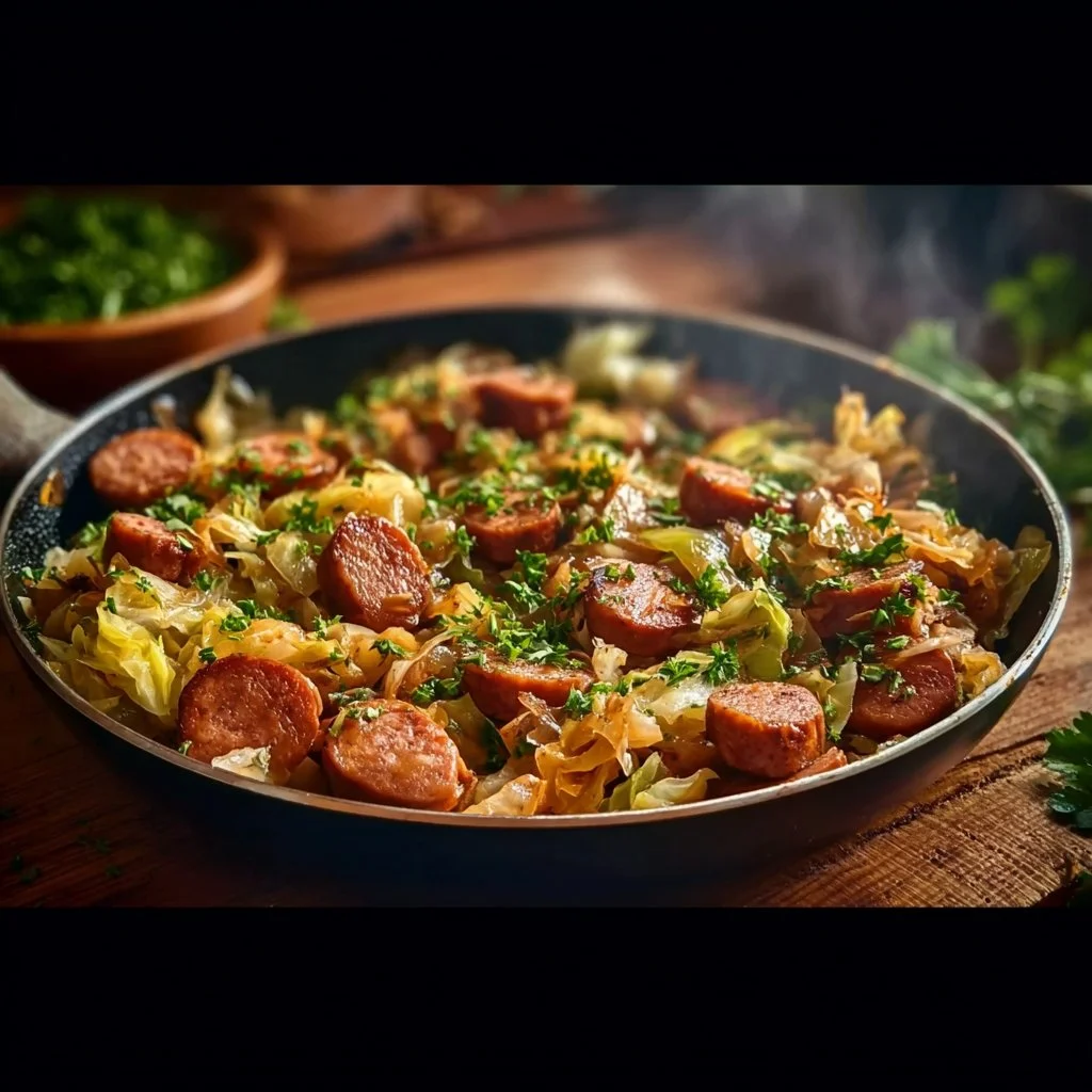 Sausage and Cabbage Stir Fry