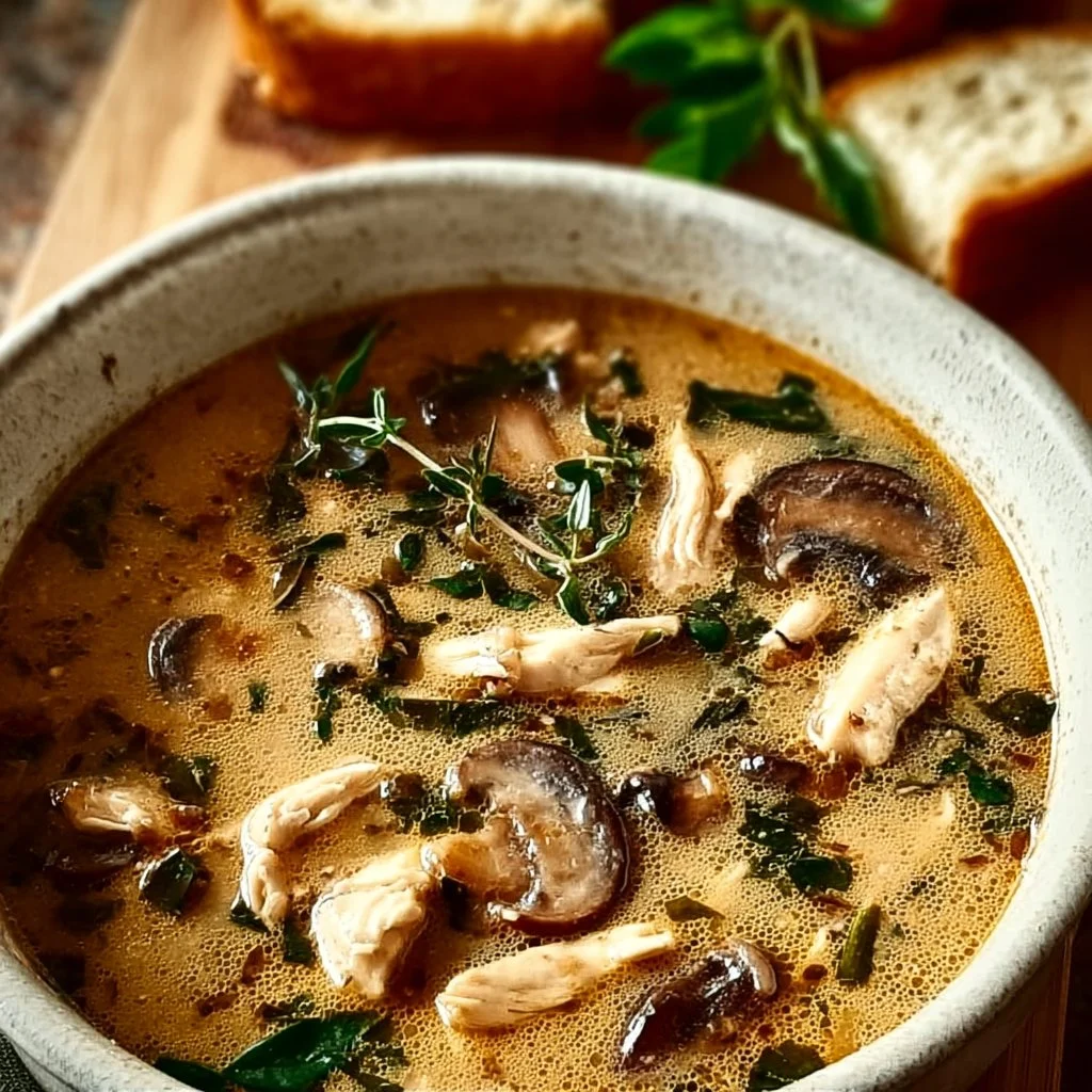 Warm Up with Clean Chicken Mushroom Soup for Cozy Nights