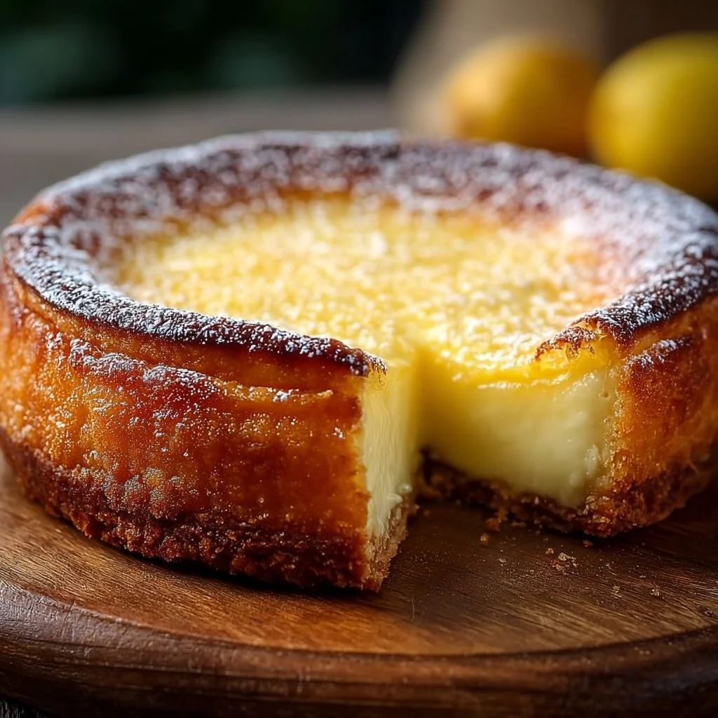 Italian Grandma’s Lemon Custard Cake