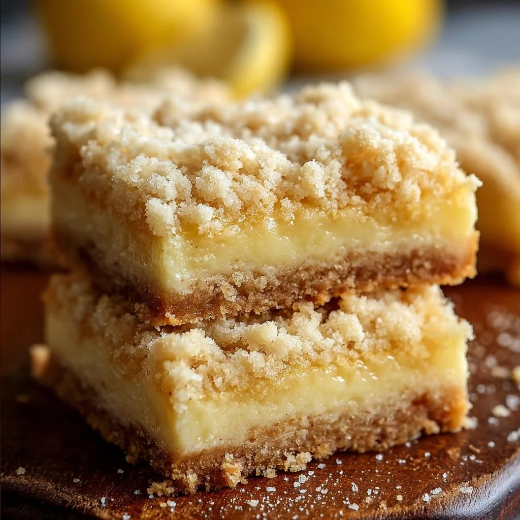 Lemon Crumb Bars