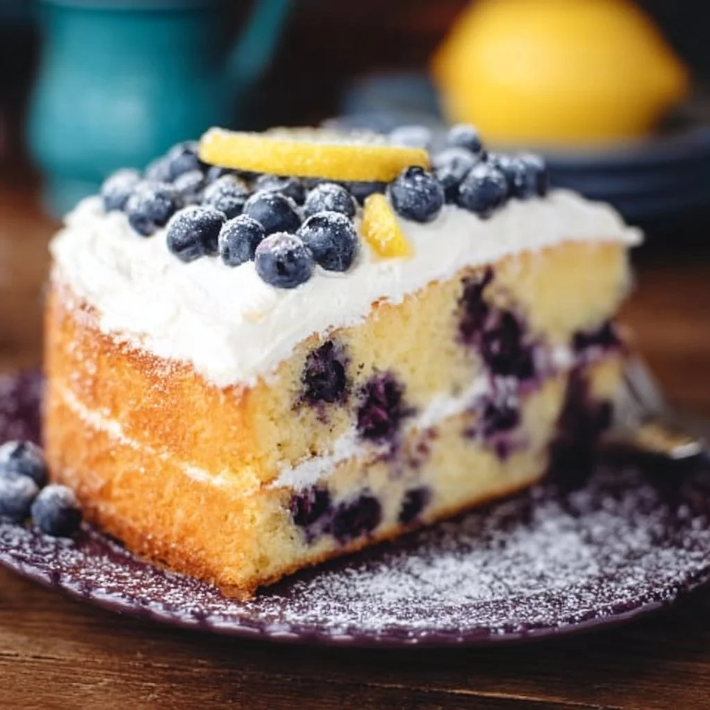 Lemon Blueberry Cake